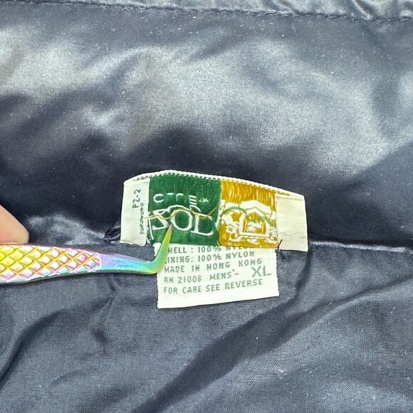 Izod Club 1991 US Open Hazeltine Men's XL Golf Collared Windbreaker Jacket EUC - Picture 3 of 13